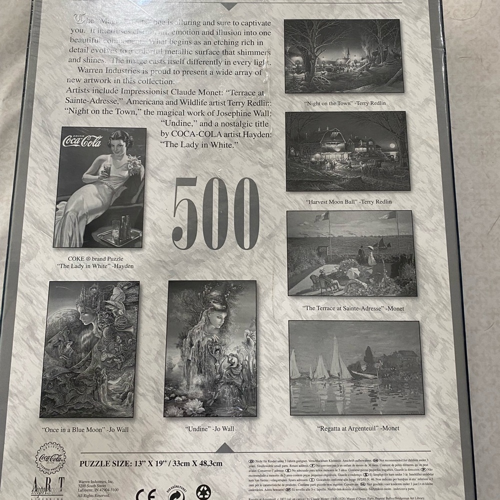 500 Piece Jigsaw Puzzle from the Magic Effects Collection - Picture 2 of 6